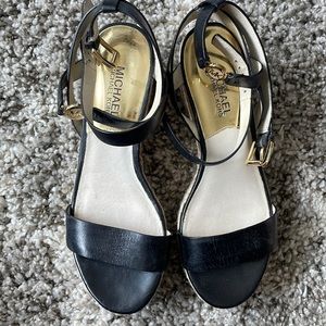 Michael Kors black platform